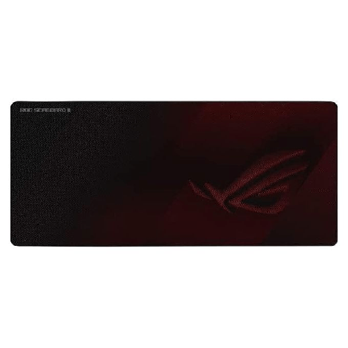 ASUS-ROG-Strix-Scabbard-II-Tappetino-per-mouse-per-gioco-da-computer-Nero-Rosso