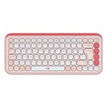 Logitech POP Icon Keys tastiera Universale Bluetooth QWERTY US International Rosa, Bianco