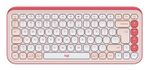 Logitech-POP-Icon-Keys-tastiera-Universale-Bluetooth-QWERTY-US-International-Rosa-Bianco