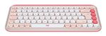 Logitech-POP-Icon-Keys-tastiera-Universale-Bluetooth-QWERTY-US-International-Rosa-Bianco