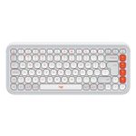 Logitech POP Icon Keys tastiera Universale Bluetooth QWERTY US International Arancione, Bianco