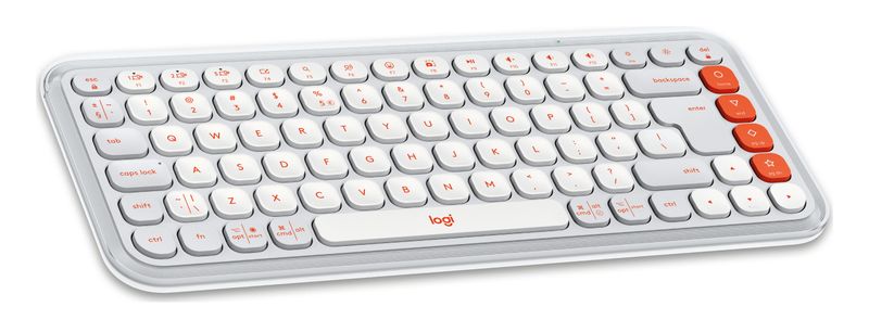 Logitech-POP-Icon-Keys-tastiera-Universale-Bluetooth-QWERTY-US-International-Arancione-Bianco