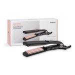 BaByliss-The-Crimper-Piastra-texturizzante-Caldo-Nero-Rosa-18-m