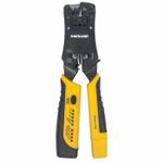 Intellinet-780124-pinza-crimpatrice-Nero-Giallo--Universal-Modular-Plug-Crimpin---Tool-and-Cable-Tester---Warranty-12M-