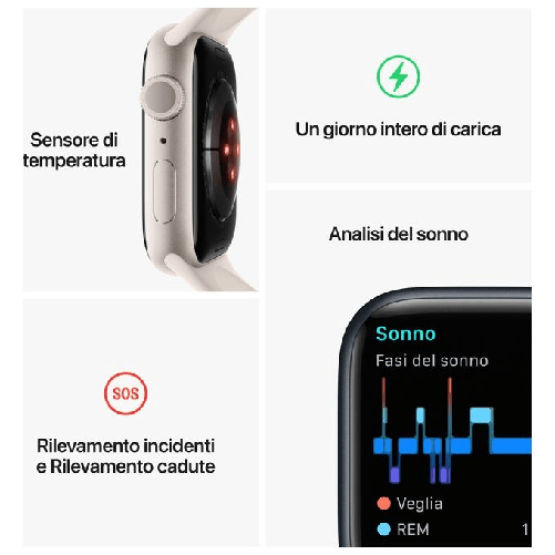 Apple-Watch-Series-8-GPS-41mm-Cassa-in-Alluminio-color-Galassia-con-Cinturino-Sport-Band-Galassia---Regular