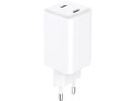 Sandberg-AC-Charger-Dual-USB-C-PD65W-EU--AC-Charger-Dual-USB-C-PD65W-EU---Warranty-60M-