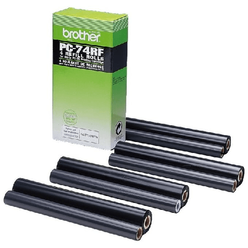 Brother-PC-74RF-ricambio-per-fax-Nastro-per-fax-144-pagine-Nero-4-pz