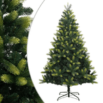 vidaXL Albero di Natale Artificiale Incernierato con Base 120 cm