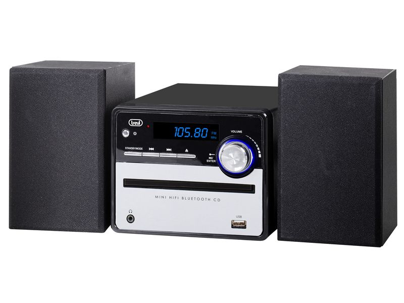 Trevi-STEREO-HI-FI-20W-WIRELESS-CD-USB-AUX-IN-HCX-10F6