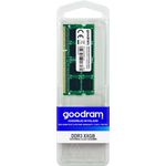 Goodram GR1600S3V64L11/8G memoria 8 GB 1 x 8 GB DDR3 1600 MHz (8GB DDR3L PC3-12800 1600MHz SO-DIMM 204pin 1.35V)