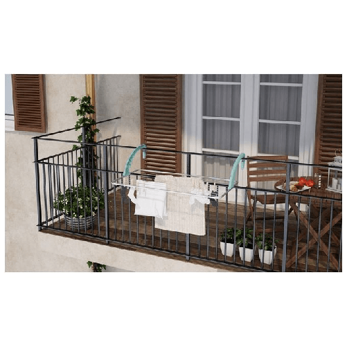 Colombo-New-Scal-Balcony-10-Stendino-attaccabile-Grigio-Turchese