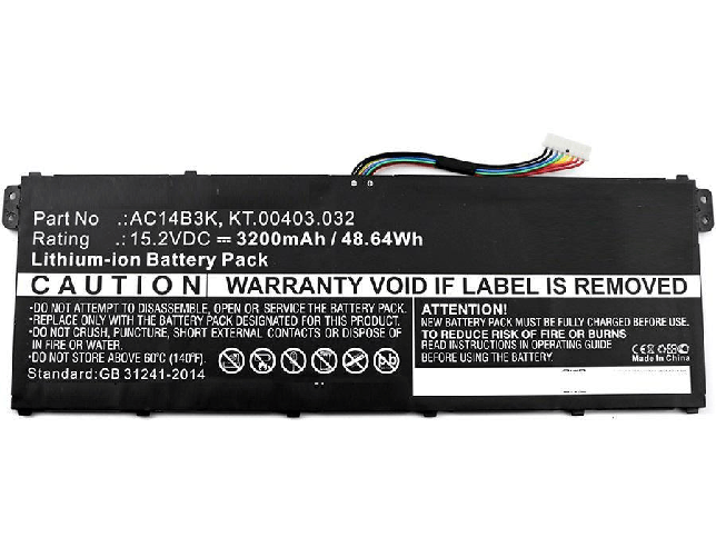 CoreParts-MBXAC-BA0043-ricambio-per-laptop-Batteria--Laptop-Battery-for-Acer-49Wh---Li-ion-15.2V-3200mAh-Black---49Wh-Li