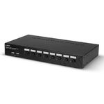 Lindy-39540-switch-per-keyboard-video-mouse-kvm-Montaggio-rack-Nero--8-Port-DisplayPort-1.2-USB---2.0---Audio-KVM-Switch