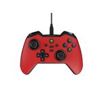 GENESIS Mangan 300 Rosso USB Gamepad Analogico/Digitale Android, Nintendo Switch, PC