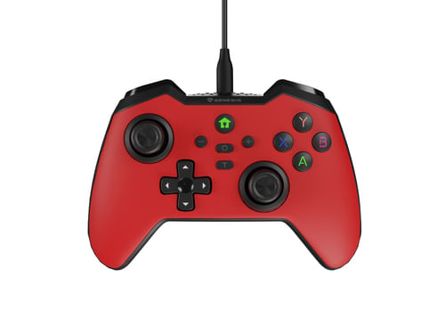 Gamepad-MANGAN-300-cablato-rosso-nero