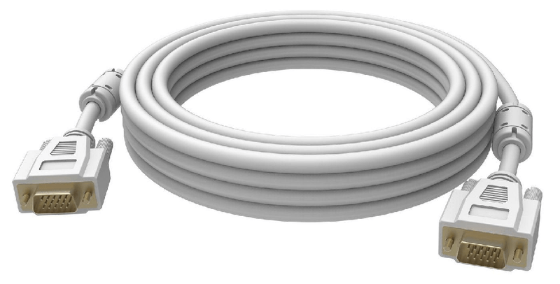 Vision-2x-VGA-15-pin-D-Sub-10m-cavo-VGA-VGA-D-Sub-Bianco--VISION-Professional-installation-grade-VGA-patch-cable---LIFET