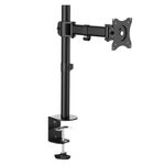 LogiLink BP0020 supporto da tavolo per Tv a schermo piatto 68,6 cm (27") Scrivania Nero