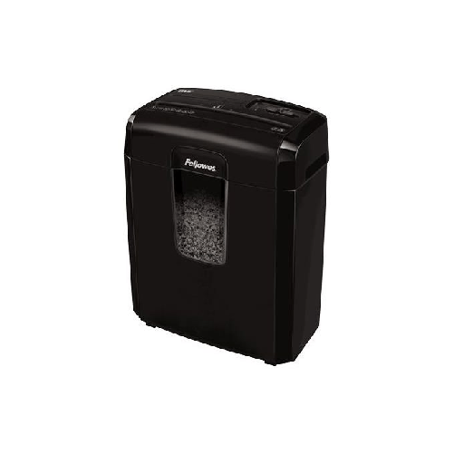 Fellowes-Destructora-8Mc-distruggi-documenti-Taglio-a-frammenti-22-cm-Nero