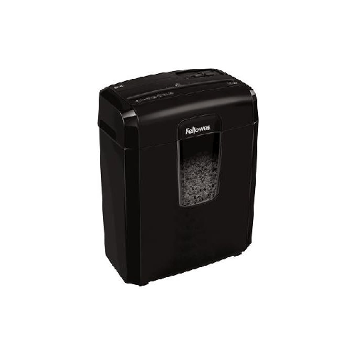 Fellowes-Destructora-8Mc-distruggi-documenti-Taglio-a-frammenti-22-cm-Nero