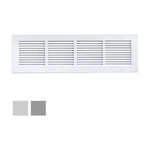 Laventilazione Griglia Lamiera 440X140 Rete Grigia