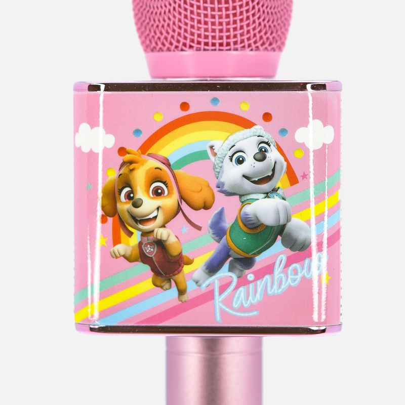 Oceania-Trading-Paw-Patrol-Pink-Car-Microfono