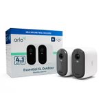 Arlo Telecamera per esterni Arlo Essential 2 XL 2K per esterni - set da 2 bianco