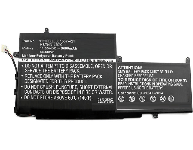 CoreParts-MBXHP-BA0065-ricambio-per-laptop-Batteria--Laptop-Battery-for-HP-65Wh---Li-Pol-11.55V-5600mAh-Black---65Wh-Li-