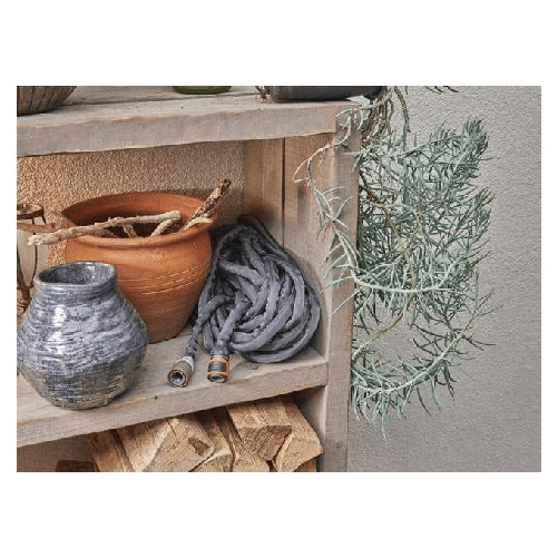 Gardena-Liano-pompa-da-giardino-25-m-Sul-suolo-Cloruro-di-polivinile--PVC--Tessile-Nero-Grigio