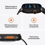 Apple-Watch-Ultra-2-GPS---Cellular-49mm-Cassa-in-Titanio-con-Tan-Alpine-Loop---Medium