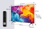 TCL-P61-Smart-TV-Ultra-HD-4K-75-75P61B-Dolby-Audio-Controlli-vocali-Google-TV