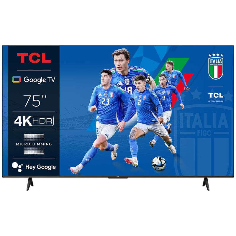 TCL-P61-Smart-TV-Ultra-HD-4K-75-75P61B-Dolby-Audio-Controlli-vocali-Google-TV