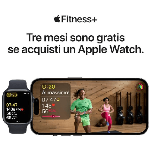 Apple-Watch-Series-8-GPS-45mm-Cassa-in-Alluminio-color-Galassia-con-Cinturino-Sport-Band-Galassia---Regular