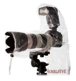 OP-Tech-1x2-Rain-Sleeve-Protezione-Antipioggia-per--Fotocamera-con-Flash