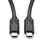 Microconnect-USB3.1CC3-cavo-USB-3-m-USB-3.2-Gen-1-3.1-Gen-1-USB-C-Nero--USB-C-3.2-Gen2-Cable-3m---Gen2---Supports-10-Gbp