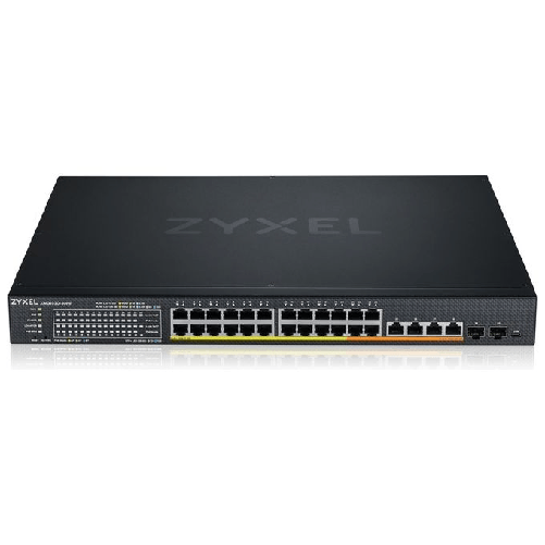 Zyxel-XMG1930-30HP-Gestito-L3-2.5G-Ethernet--100-1000-2500--Supporto-Power-over-Ethernet--PoE--1U-Nero