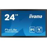 Iiyama Diagonale 23.8"/60.5cm  Auflsung 1920x1080 169  Helligkeit 600cd/m / 525cd/m mit Touch Panel  Kontrast 1