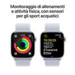 Apple-Watch-Series-10-Serie-10-GPS-42mm-Cassa-in-Alluminio-Color-Argento-con-Blu-tempesta-Sport-Loop