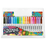 Sharpie Fine evidenziatore 20 pz Punta sottile Multicolore