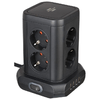 Brennenstuhl-1153560000-prolunghe-e-multiple-2-m-8-presa-e--AC-Interno-Nero