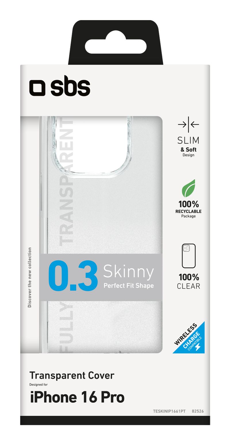 SBS-TESKINIP1661T-custodia-per-cellulare-155-cm--6.1--Cover-Trasparente
