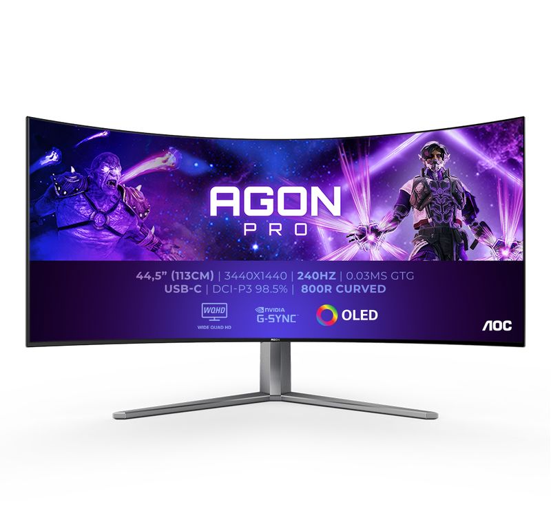 AOC-AGON-PRO-AG456UCZD-LED-display-1143-cm--45---3440-x-1440-Pixel-Wide-Quad-HD-OLED-Nero