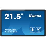 Iiyama TW2223AS-B2 visualizzatore di messaggi Pannello piatto interattivo 54,6 cm (21.5") Wi