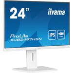 Iiyama ProLite XUB2497HSN-W1 Monitor PC 60,5 cm (23.8") 1920 x 1080 Pixel Full HD LED Bianco