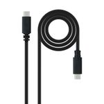 Nanocable 10.01.2301-L150 cavo USB USB 2.0 1,5 m USB C Nero