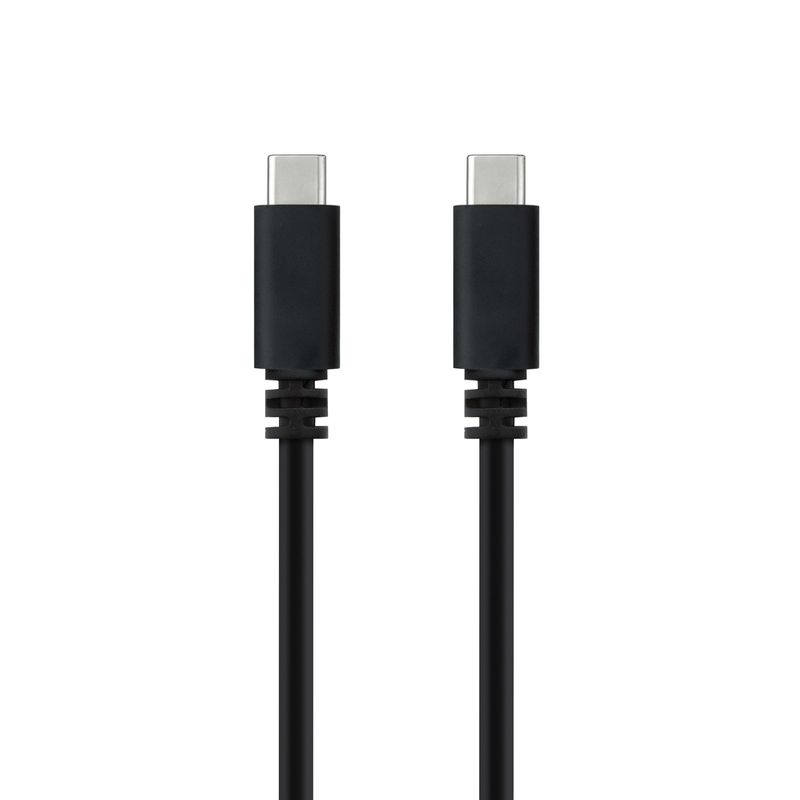 Nanocable-10.01.2301-L150-cavo-USB-15-m-USB-2.0-USB-C-Nero