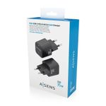 AISENS-ASCH-35W1P023-BK-Caricabatterie-per-dispositivi-mobili-Universale-Nero-AC-Ricarica-rapida-Interno