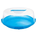 Cosmoplast 23156 contenitore per torta Rotondo Plastica Trasparente