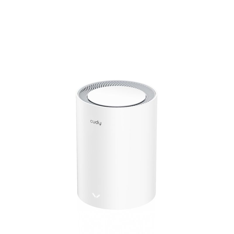 Cudy-M1800-Sistema-WiFi-6-Mesh-AX1800-Dual-Band---1201Mbps-in-5GHz-574Mbps-in-2.4GHz---1x-Porta-LAN-1000-100-10Mbps-1x-P