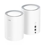 Cudy-M1800-Confezione-da-2-sistemi-WiFi-6-Mesh-AX1800-Dual-Band---1201Mbps-in-5GHz-574Mbps-in-24GHz---1x-Porta-LAN-1000-