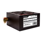 UNYKAch UK210551 alimentatore per computer 550 W 20+4 pin ATX ATX Nero, Rosso